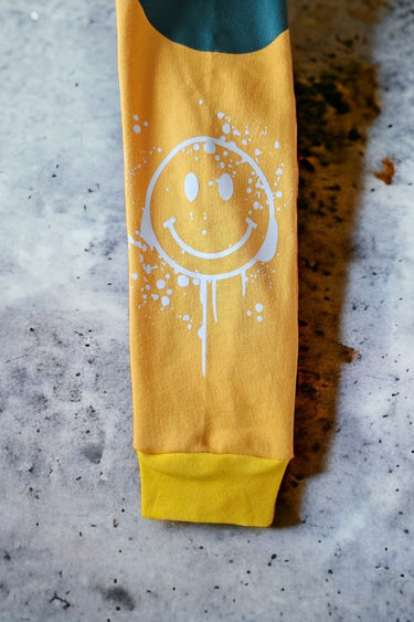 Sudadero Amarillo Happy Mood